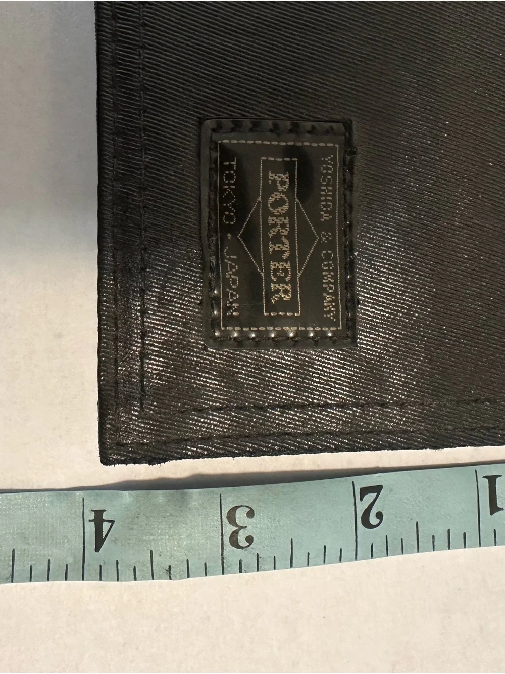 PORTER Japan Black Metallic long Wallet